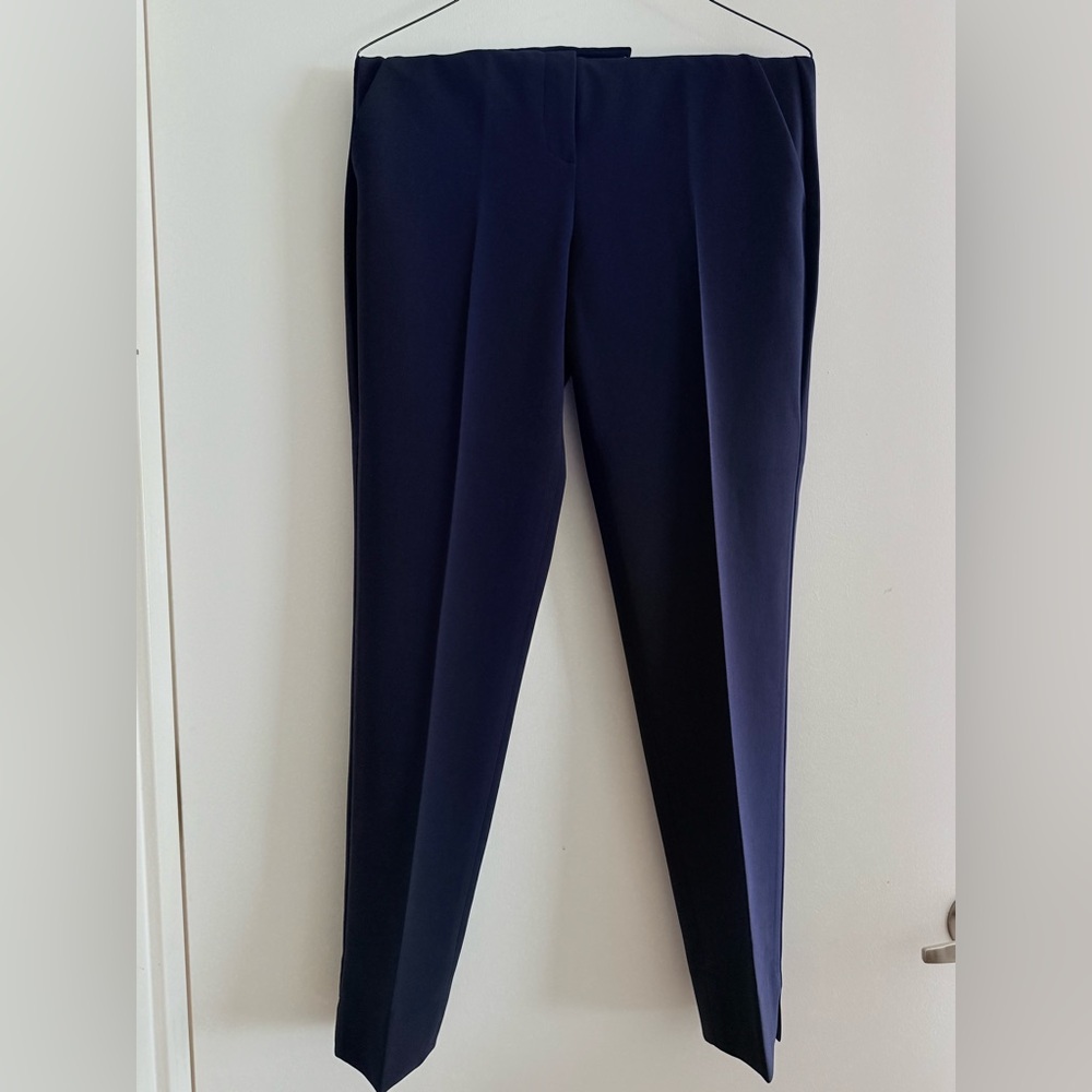Theory Navy Blue Tailored Pants
